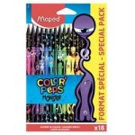 Maped 9862 Color'Peps Monster pastelky 24 ks – Zboží Živě