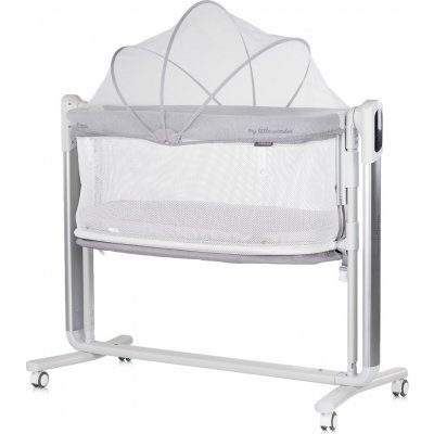 Chipolino Postýlka elektrická 3v1 Ultima Grey – Sleviste.cz