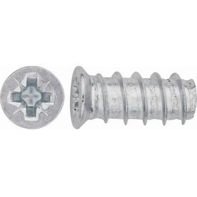 Eurošroub se zápustnou hlavou PZ2 bíle pozinkovaný 6 x 14 mm, 20 ks – Hledejceny.cz