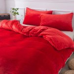 Xpose povlečení mikroplyš JORGA červené 140x200 70x90 – Hledejceny.cz