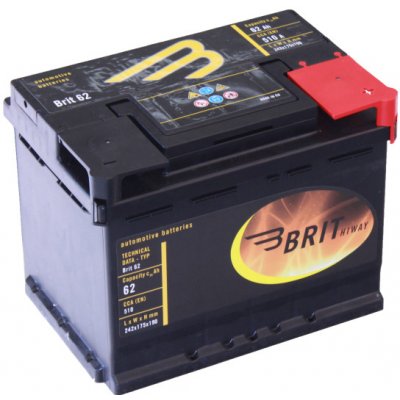 BRIT Hiway 12V 62Ah 510A 12062 – Sleviste.cz