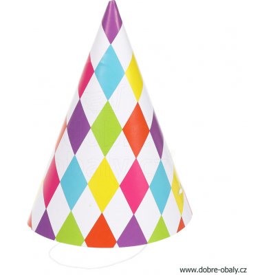 wiky Párty kloboučky MIX 15 cm 6 ks – Zboží Mobilmania