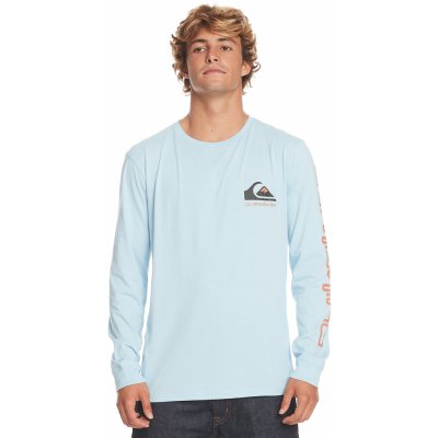 Quiksilver Omni Logo LS BFT0/Clear Sky – Hledejceny.cz