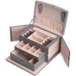 Bezdoteku šperkovnice Silver šedá – Zboží Dáma