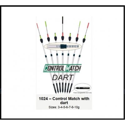 CRALUSSO Splávek Control Match Dart 7g – Hledejceny.cz