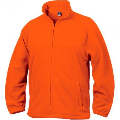 Promo Textile Fleece mikina unisex oranžová