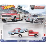 Hot Wheels Premium Car Culture Team Transport 61 Impala a 72 Chevy Ramp Truck – Hledejceny.cz