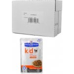 Hill's Prescription Diet K/D pro lepší funkci ledvin kuřecí 12 x 85 g – Sleviste.cz