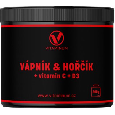 Vitaminum VÁPNÍK & HOŘČÍK + vitamin C + D3 200 g – Hledejceny.cz
