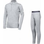 Sensor Merino Bold dětský set triko dl.rukáv zip + spodky cool gray – Zboží Dáma