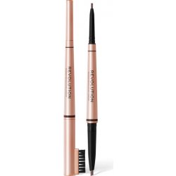 Makeup Revolution Balayage Brow tužka na obočí Dark Brown 0,38 g