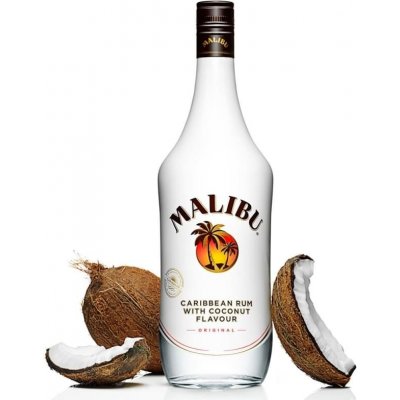 Malibu 21% 1 l (holá láhev) – Zboží Mobilmania