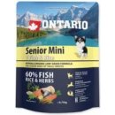 Krmivo pro psa Ontario Senior Mini Fish & Rice 2,25 kg