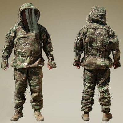 Tactical Evo Maskovací sniperské kalhoty "Diverzant" 3. generace PenCott Green Zone