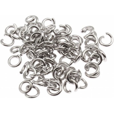 Spojovací kroužek 4 x 0,7mm z chirurgické oceli otevřený SO 057-100 – Hledejceny.cz
