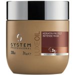 WELLA System Professional Luxeoil Keratin Protect Intense Mask intenzivní regenerační maska pro suché, poškozené a krepaté vlasy 200 ml – Hledejceny.cz