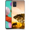 Pouzdro a kryt na mobilní telefon Samsung Pouzdro ACOVER Samsung Galaxy A51 A515F s motivem Elephant