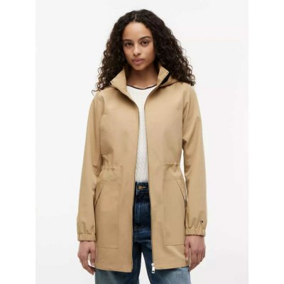Tommy Hilfiger Hooded hnědá – Zboží Mobilmania