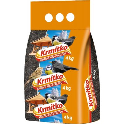 KRMÍTKO Slunečnice černá 4 kg – Zboží Mobilmania