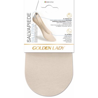 Golden Lady Ballerina 6P cotton A'2 2 pack ponožky naturale/odstín béžové – Zboží Mobilmania