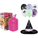 KINGOFBAL Helium a sada balónků - mix - čarodějnice - 7 ks - Halloween – Zboží Dáma