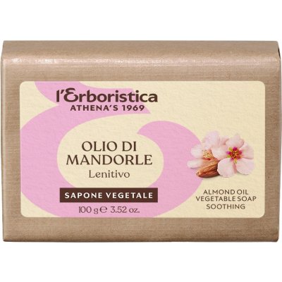 Erboristica mýdlo tuhé rostlinné s mandlovým olejem 100 g – Sleviste.cz
