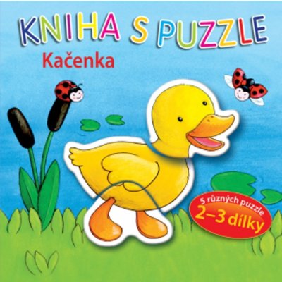 Kačenka - Kniha s puzzle – Zbozi.Blesk.cz