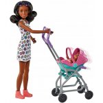 Barbie Skipper Chůva Sada S Kočárkem – Zboží Dáma