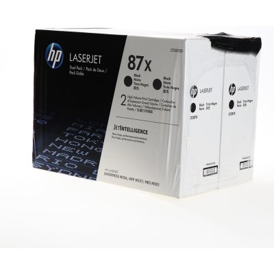 HP 87X originální tonerová kazeta dvojbalení černé CF287XD – Zboží Živě