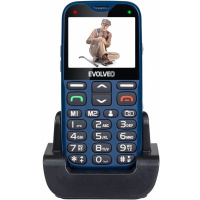 EVOLVEO EasyPhone XG, mobilní telefon pro seniory s nabíjecím stojánkem (modrá barva) EP-650-XGL – Hledejceny.cz