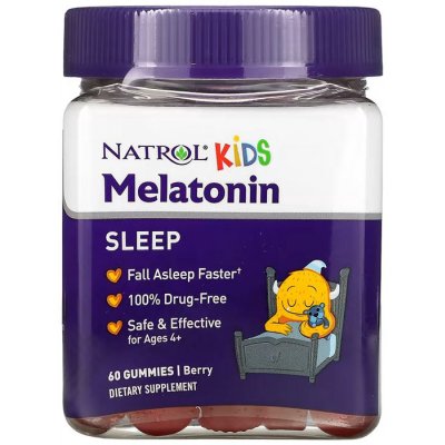 Natrol Kids Melatonin Berry Gummies 60 gummies – Hledejceny.cz
