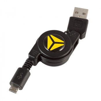 Yenkee YCU 100R BK kabel USB svinovací