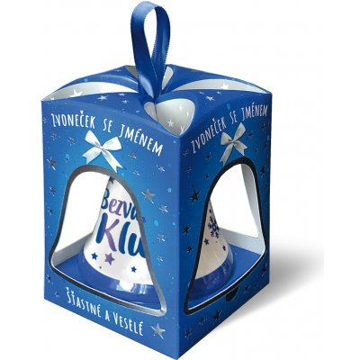 Nekupto Vánoční zvonek s potiskem Bezvadný kluk – Sleviste.cz