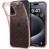 Pouzdro a kryt na mobilní telefon Apple Spigen Liquid Crystal Glitter iPhone 15 Pro rose quartz