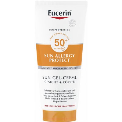 Eucerin SUN krém-gel sluneční alergie SPF50+ 200 ml – Zbozi.Blesk.cz