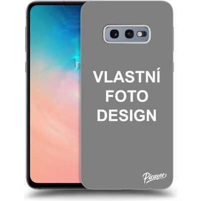 Pouzdro Picasee silikonový Samsung Galaxy S10e G970 - Vlastní design/motiv černé – Zbozi.Blesk.cz