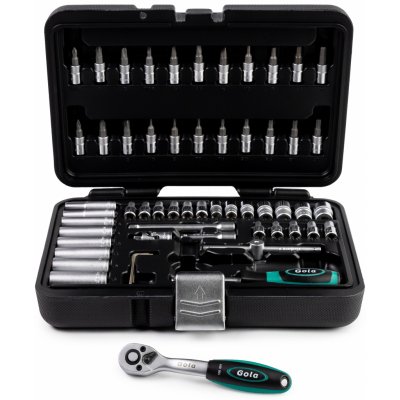 GOLA Sada nástrčných a zástrčných hlavic 1/4" - 57 dílů – Zboží Dáma