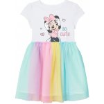 Eplusm šaty Minnie duhový tyl bílé – Zboží Dáma