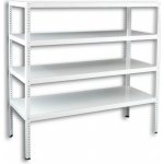 Biedrax Regál 60 x 100 x 100 cm 4 police – Hledejceny.cz