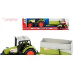 Dickie Farm Traktor CLAAS s přívěsem 36 cm – Sleviste.cz