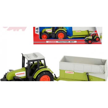 Dickie Farm Traktor CLAAS s přívěsem 36 cm