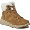 Dámské kotníkové boty Skechers polokozačky Glacial Ultra Cozyly 144178/CSNT Brown