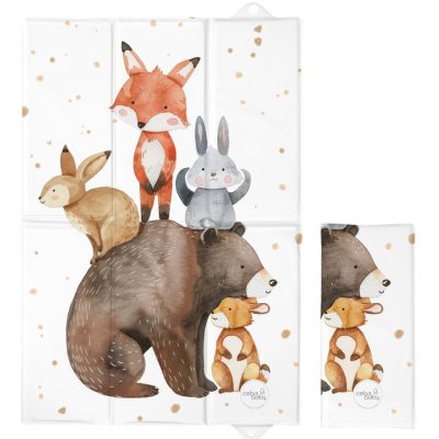 Ceba Baby podložka CESTOVNÍ 40x60cm Forest Friends – Zboží Mobilmania