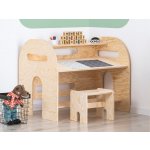 ADEKO Dětský stůl s židličkou KOSMOS natur – Zboží Mobilmania