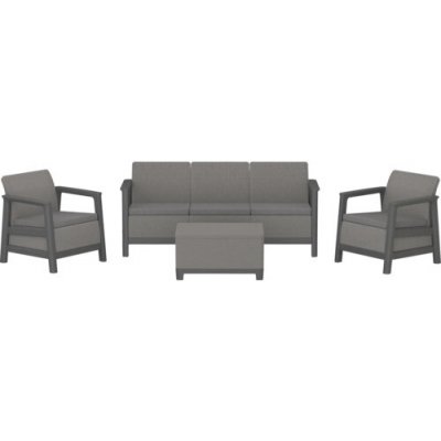 Scandi Linea 77,5 x 182,5 x 73 cm šedá – Hledejceny.cz