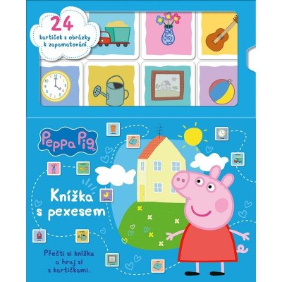 Peppa Pig - Knížka s pexesem – Zbozi.Blesk.cz