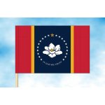 LIBEA, s.r.o. Mississippi vlajka Rozměr: 20×30 cm, Uchycení: Návlek na žerď – Hledejceny.cz