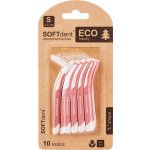 SOFTdent Mezizubní kartáček ECO zahnutý 0,5 mm 10 ks – Sleviste.cz