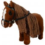 Plyšový koník HKM Cuddle brown – Zboží Dáma