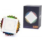 Diansheng Galaxy Rubikova kostka 9x9x9 M Magnetická barevný plast bílé vnitřní dílky – Zboží Mobilmania
